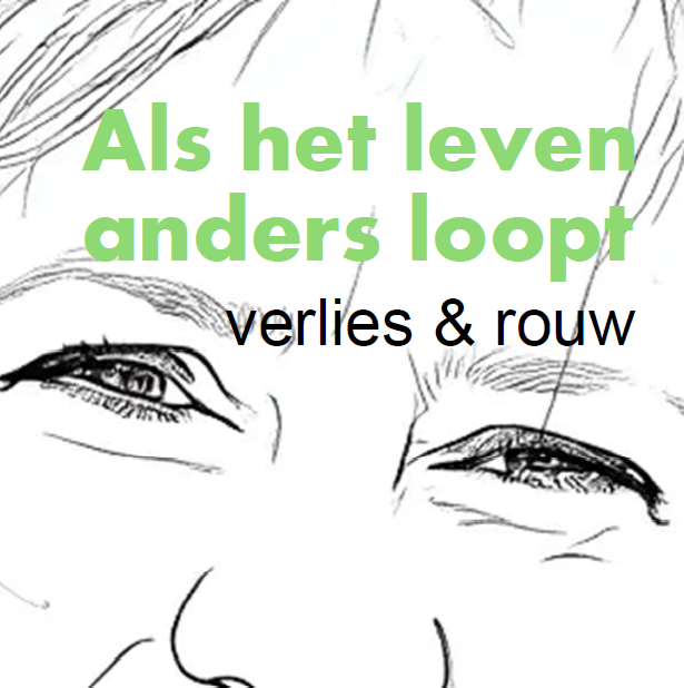 Cover van de podcast “Als het leven anders loopt” over verlies en rouw bij ziekte en verandering.